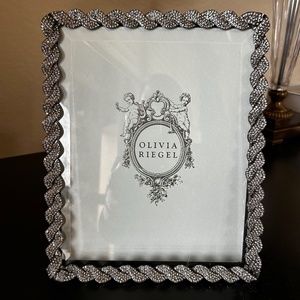 Olivia Riegal Twist Pattern Picture Frame. Size 8x10. NWOT